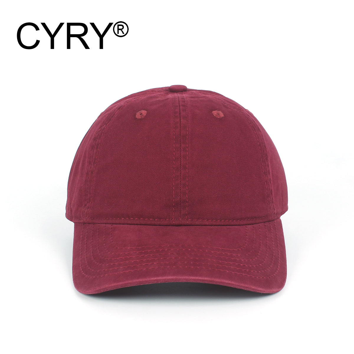 Premium Quality 100% Cotton Custom Baseball Cap, Washed Unisex Dad Hat with Adjustable Buckle