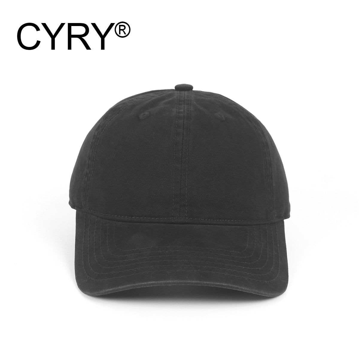 Premium Quality 100% Cotton Custom Baseball Cap, Washed Unisex Dad Hat with Adjustable Buckle