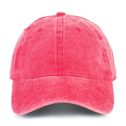 Custom Washed Vintage Unstructured Baseball Cap – Soft, Durable &amp; Adjustable, Unisex Perfect Summer Sun Hat