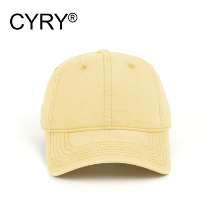 Premium Quality 100% Cotton Custom Baseball Cap, Washed Unisex Dad Hat with Adjustable Buckle