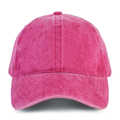 Custom Washed Vintage Unstructured Baseball Cap – Soft, Durable &amp; Adjustable, Unisex Perfect Summer Sun Hat