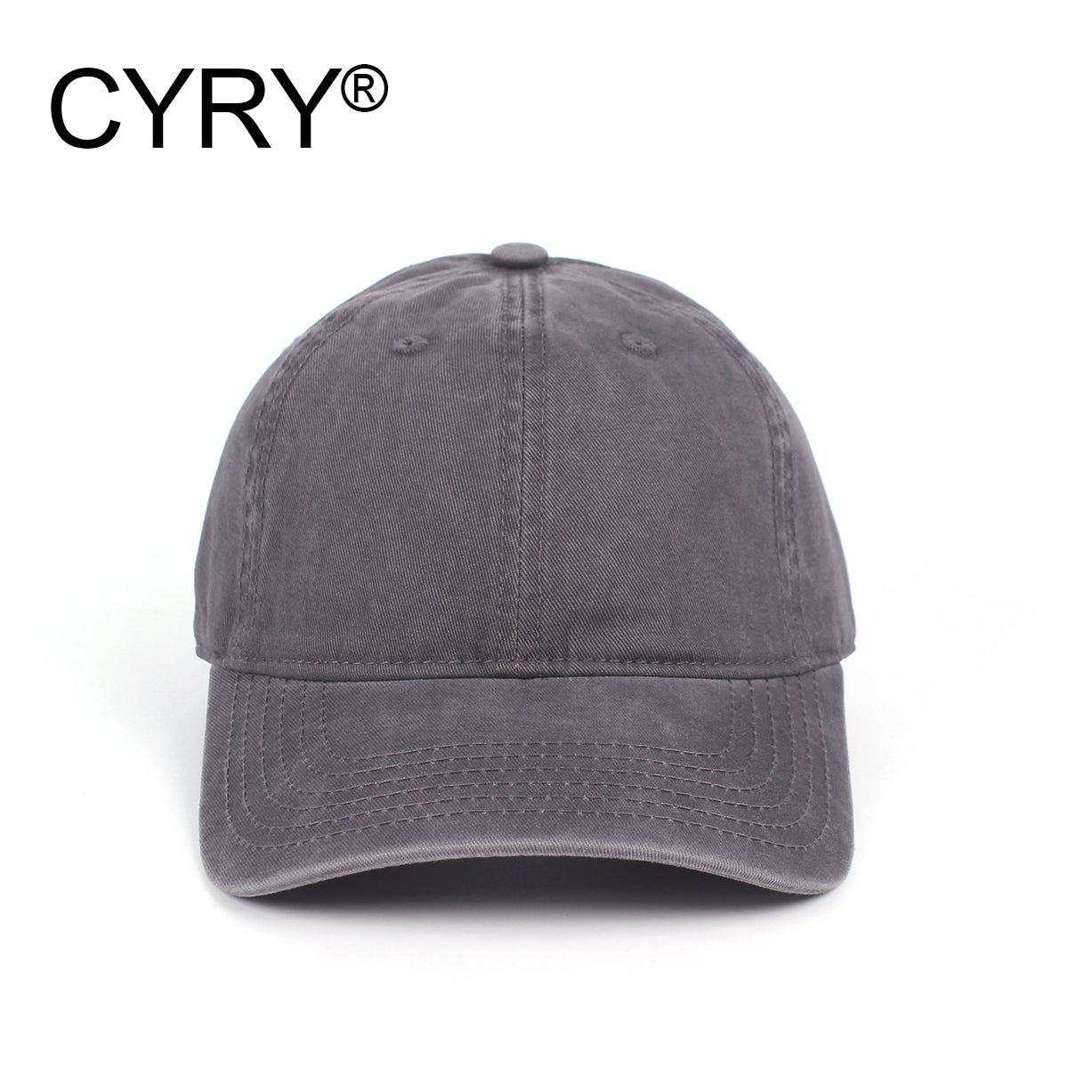 Premium Quality 100% Cotton Custom Baseball Cap, Washed Unisex Dad Hat with Adjustable Buckle