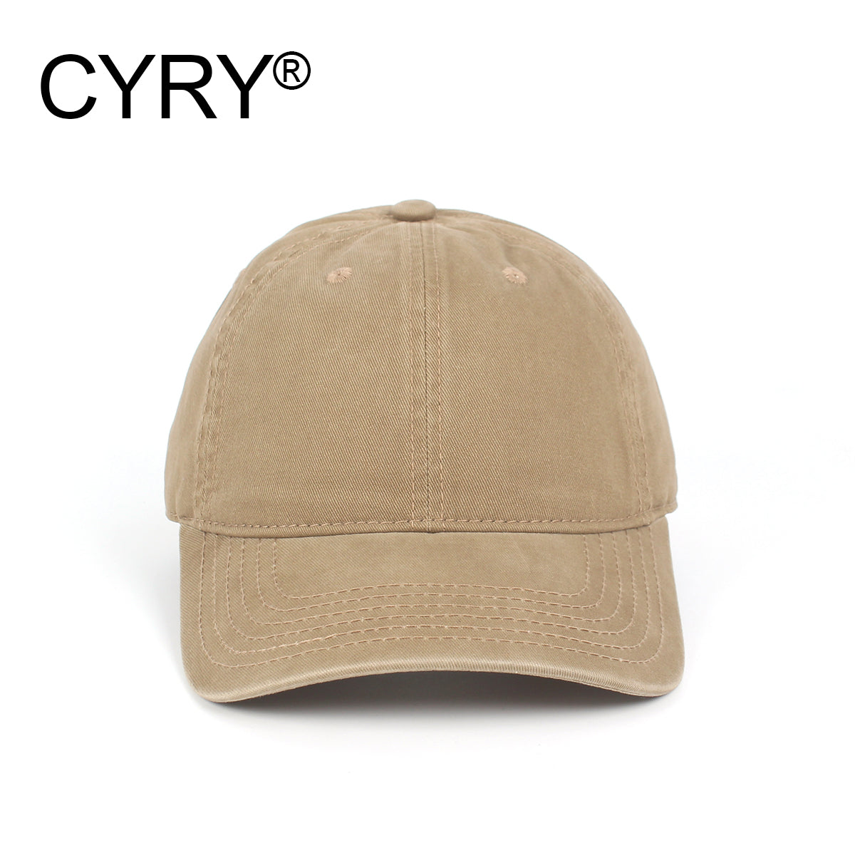 Premium Quality 100% Cotton Custom Baseball Cap, Washed Unisex Dad Hat with Adjustable Buckle