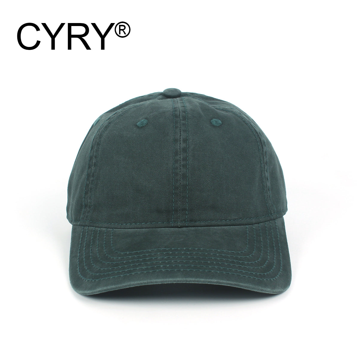 Premium Quality 100% Cotton Custom Baseball Cap, Washed Unisex Dad Hat with Adjustable Buckle