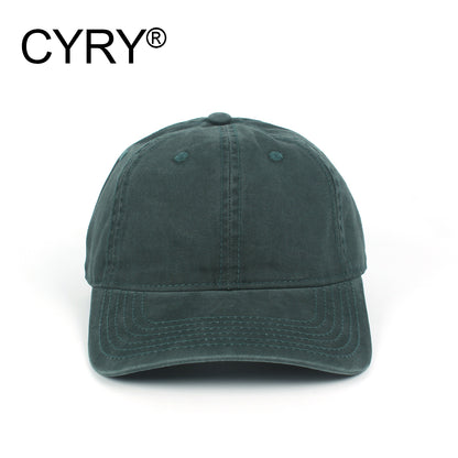 Premium Quality 100% Cotton Custom Baseball Cap, Washed Unisex Dad Hat with Adjustable Buckle