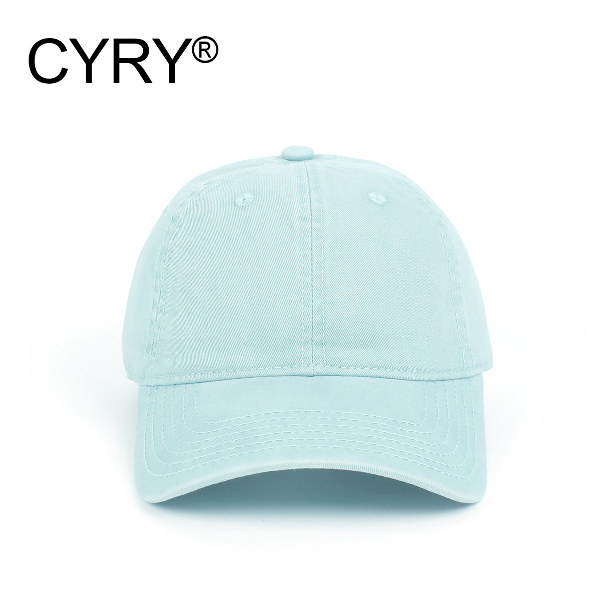 Premium Quality 100% Cotton Custom Baseball Cap, Washed Unisex Dad Hat with Adjustable Buckle